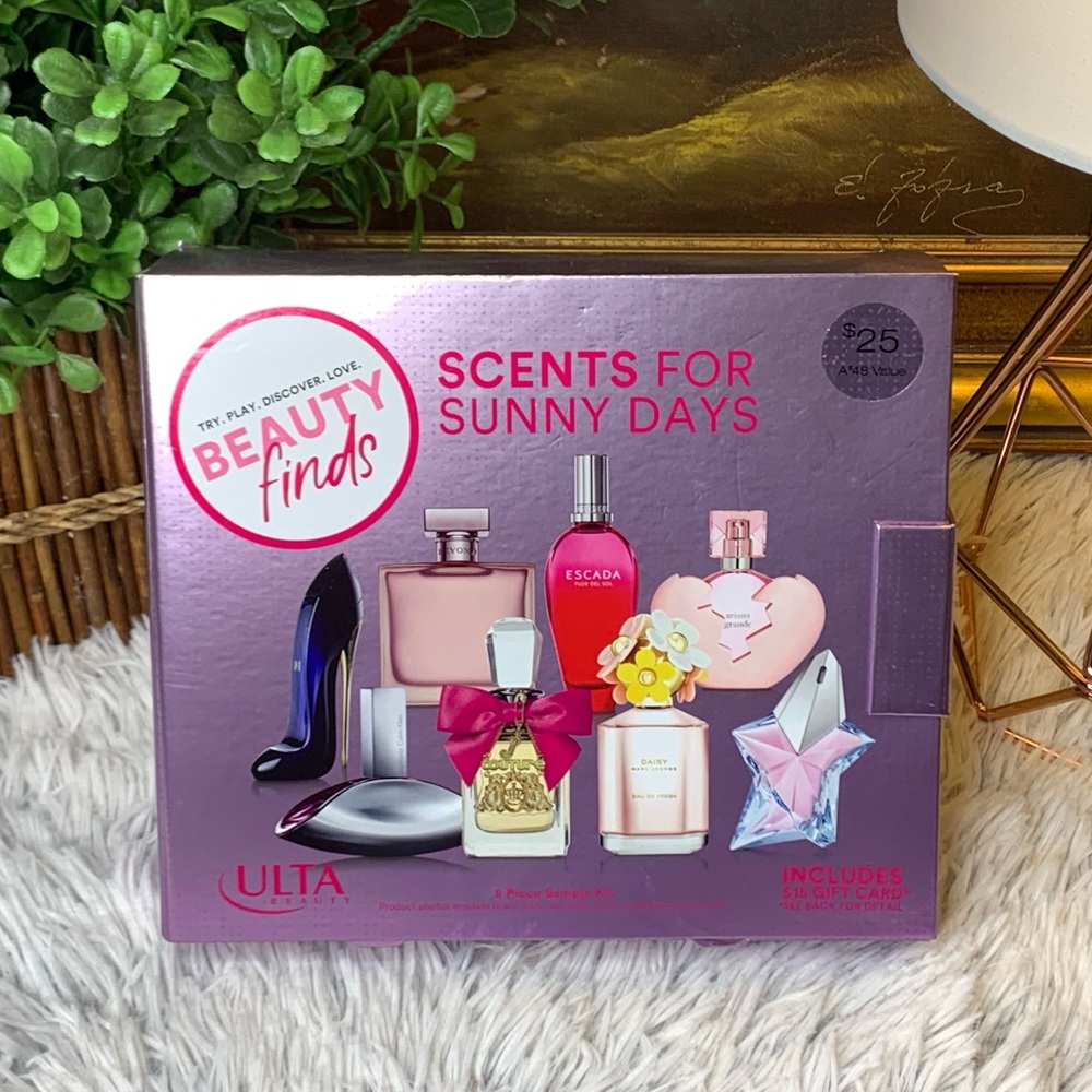 🆕 Ulta Sunny Days Fragrance Sampler Ariana CK Juicy Marc Jacobs Ralph La…